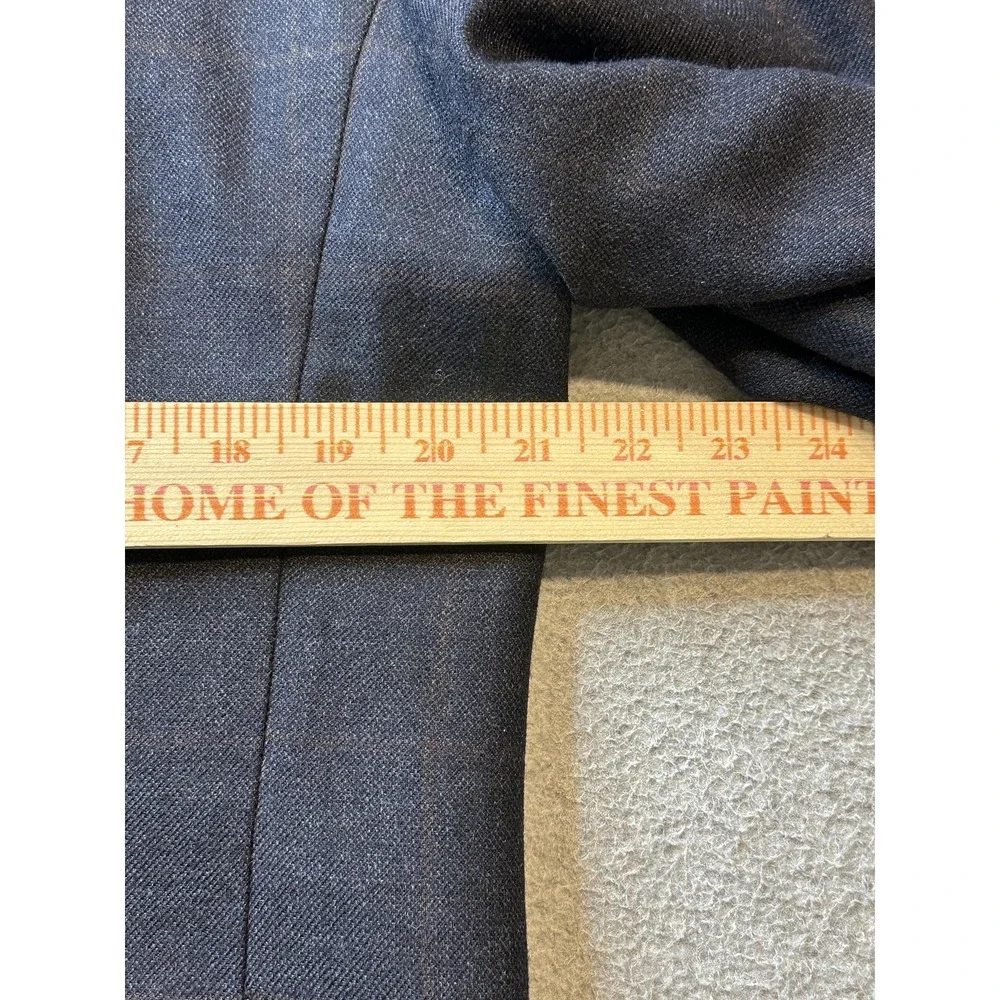 Jos A Bank Blazer Mens 43R Navy Blue Wool Tailored‎ Fit Traveler's Collection
